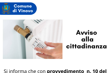 Proroga dell’accensione degli impianti di riscaldamento fino al 22 aprile 2025.
