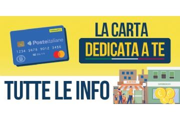 Carta acquisti solidale &quot;Dedicata a te&quot;