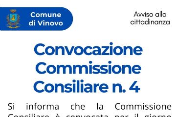 Convocazione Commissione Consiliare n. 4