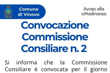 Convocazione Commissione Consiliare n. 2