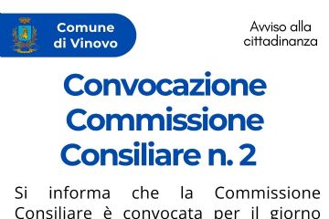 Convocazione Commissione Consiliare n. 2